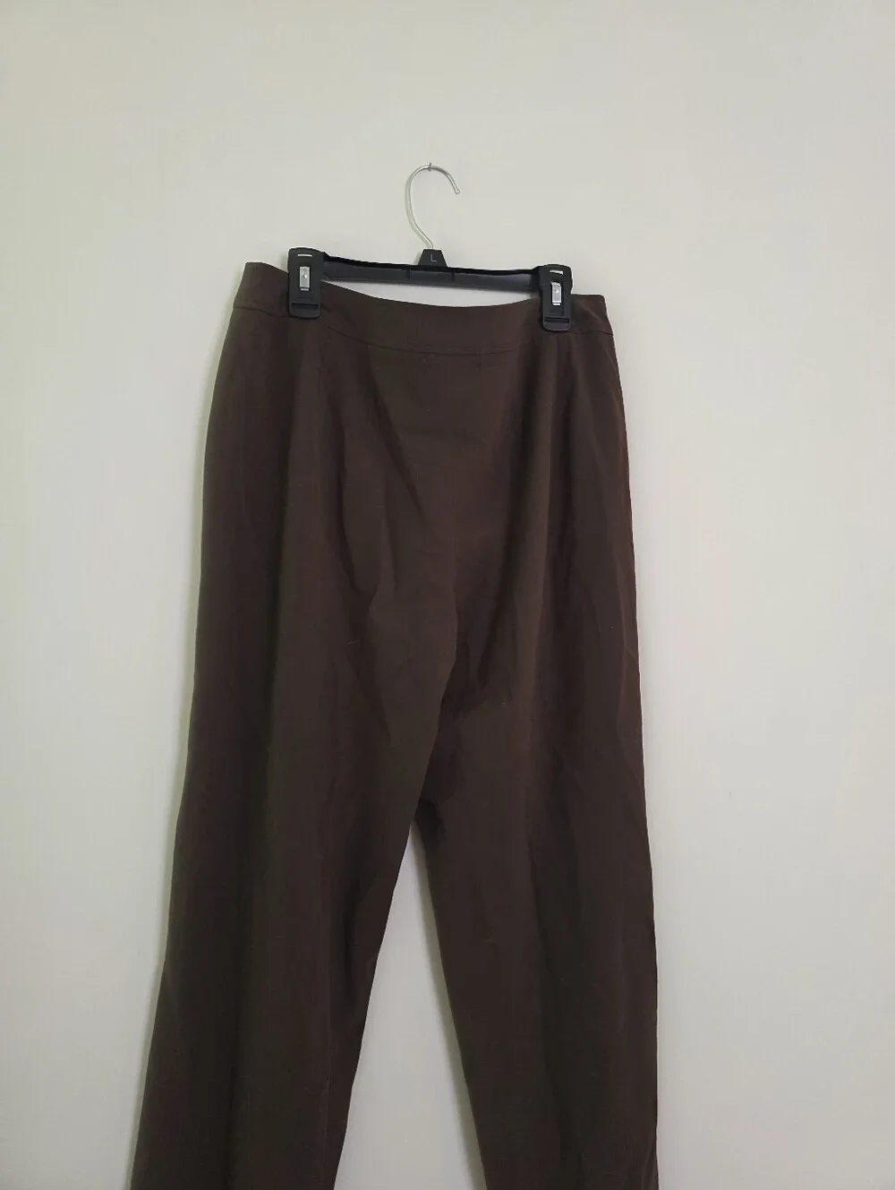 Vintage Talbots Stretch Trousers Womens 6 Petite Brown Preppy 90s Academia